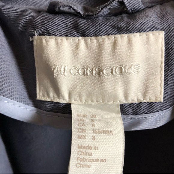 H&M Conscious line grey lounge sleepwear robe - Picture 6 of 8